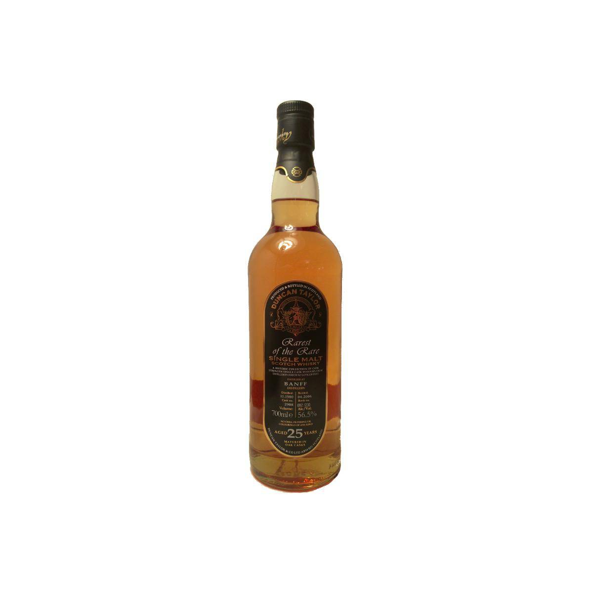 Banff 1980 25 Years Single Malt Whisky