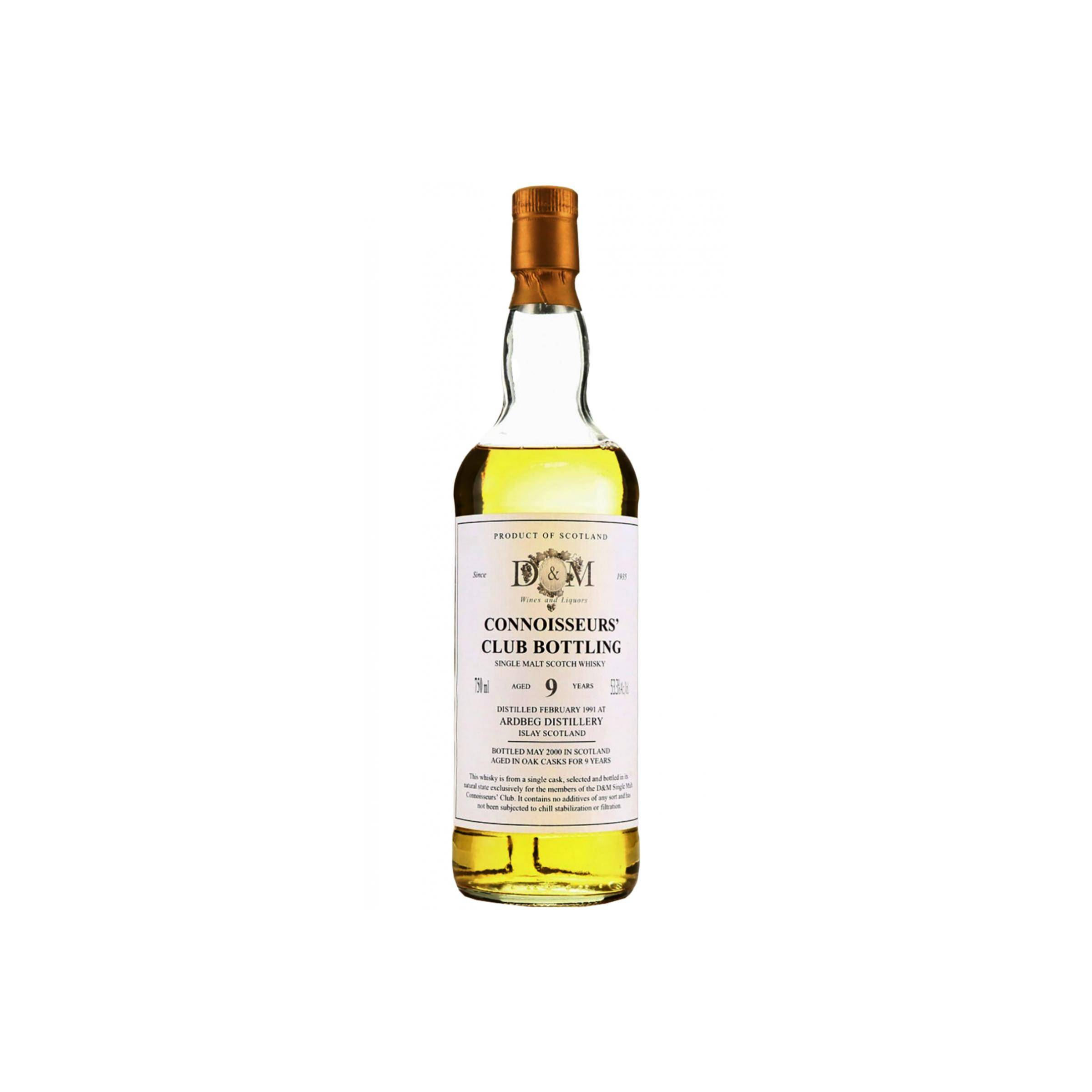 Ardbeg 1991 9 Years Single Malt Whisky