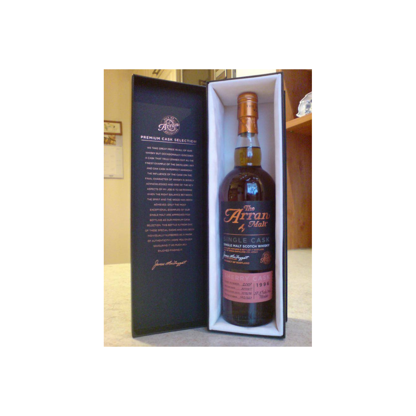 Arran Single Cask 1996 14 Years Single Malt Whisky 3
