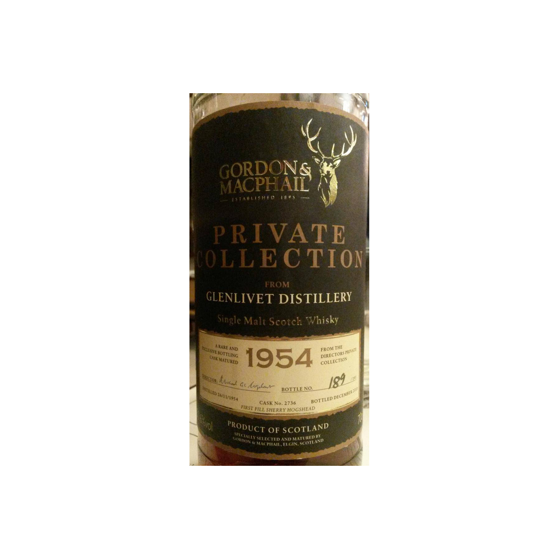 The Glenlivet 1954 56 Years Single Malt Whisky 2