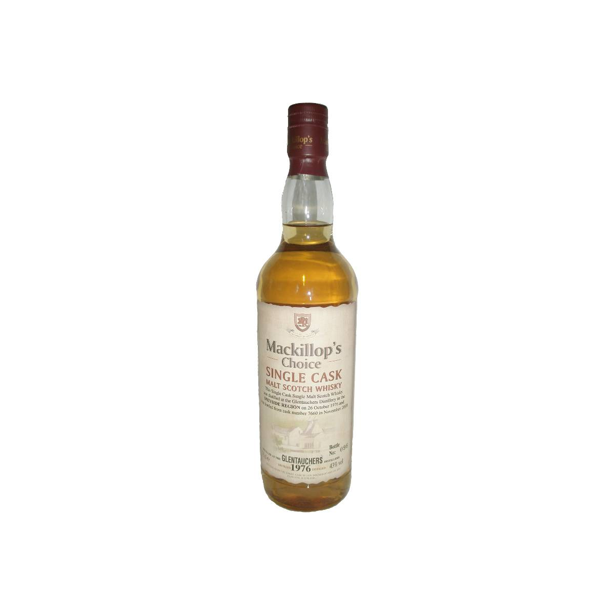 Glentauchers Single Cask 1976 27 Years Single Malt Whisky