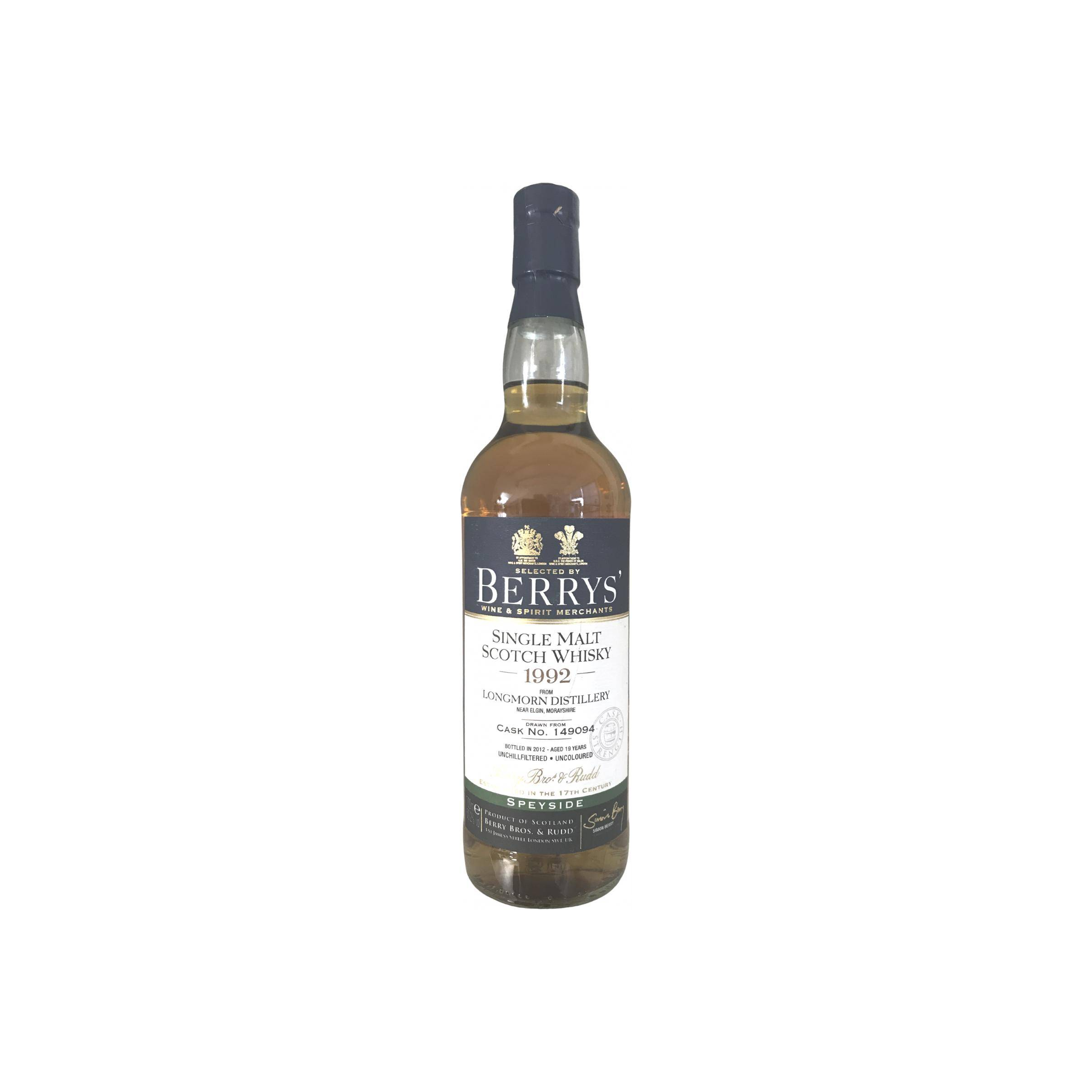 Longmorn 1992 19 Years Single Malt Whisky