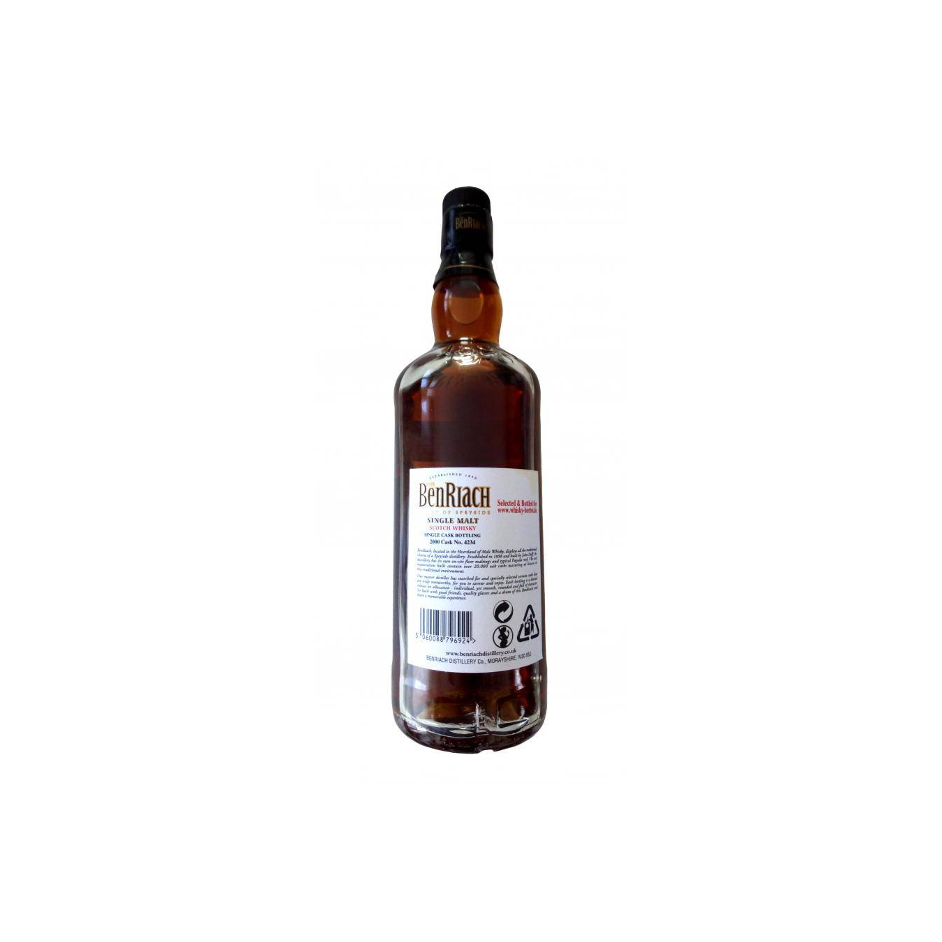 BenRiach Individual Cask Bottling 2000 12 Years Single Malt Whisky 3