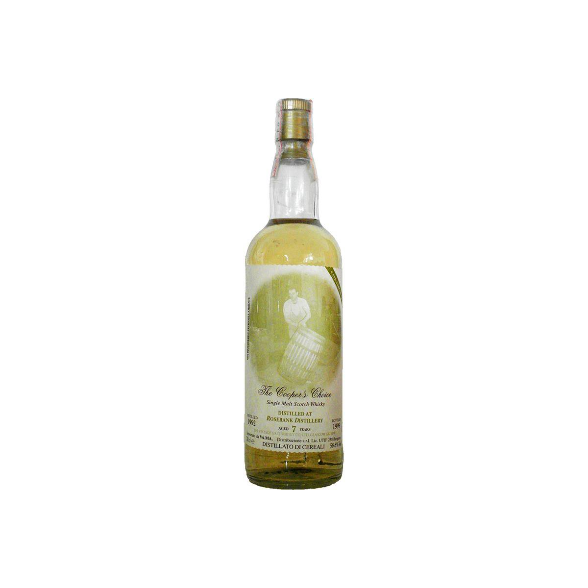 Rosebank The Cooper's Choice 1992 7 Years Single Malt Whisky