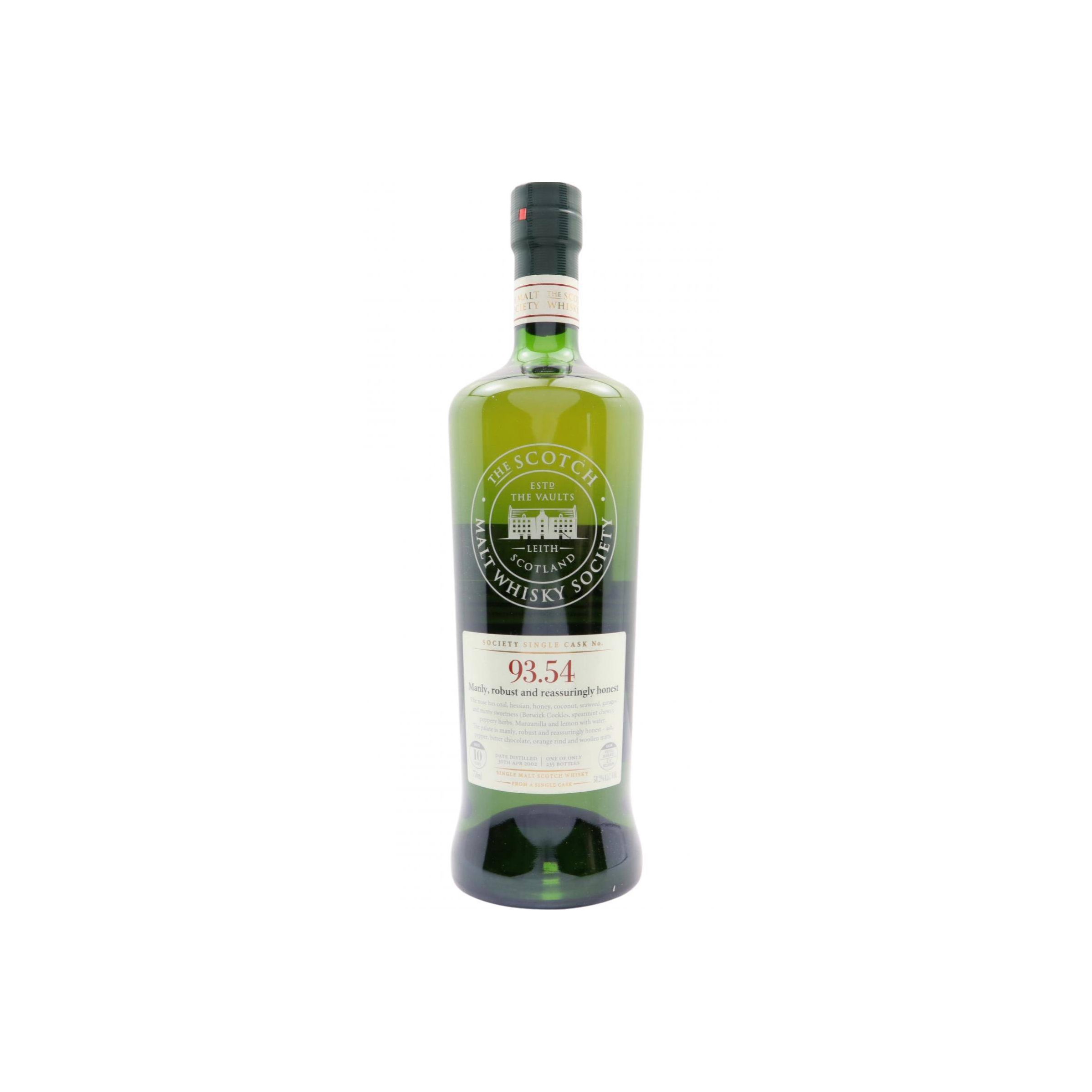 The Scotch Malt Whisky Society 2002 10 Years Single Malt Whisky