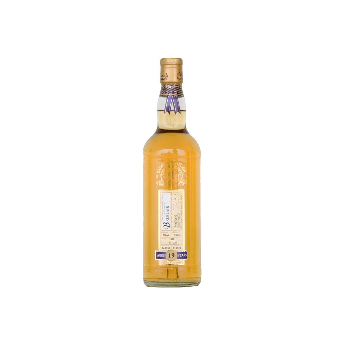 Balblair Rare Auld 1991 19 Years Single Malt Whisky