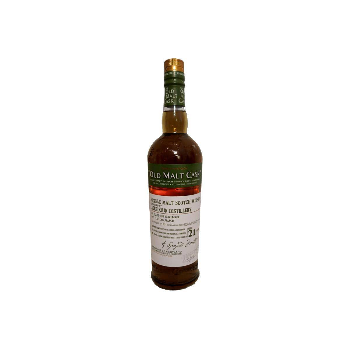 Aberlour Old Malt Cask 1990 21 Years Single Malt Whisky 2