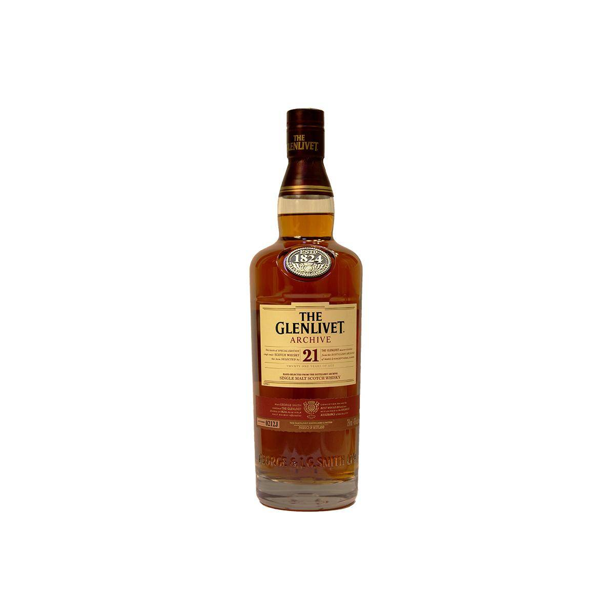 The Glenlivet 21 Years Single Malt Whisky