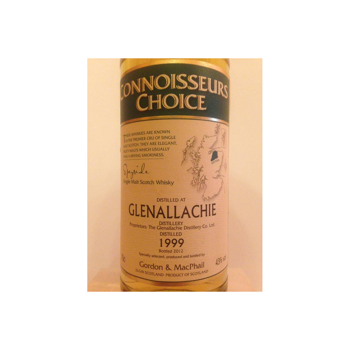 The GlenAllachie Connoisseurs Choice 1999 12 Years Single Malt Whisky 3