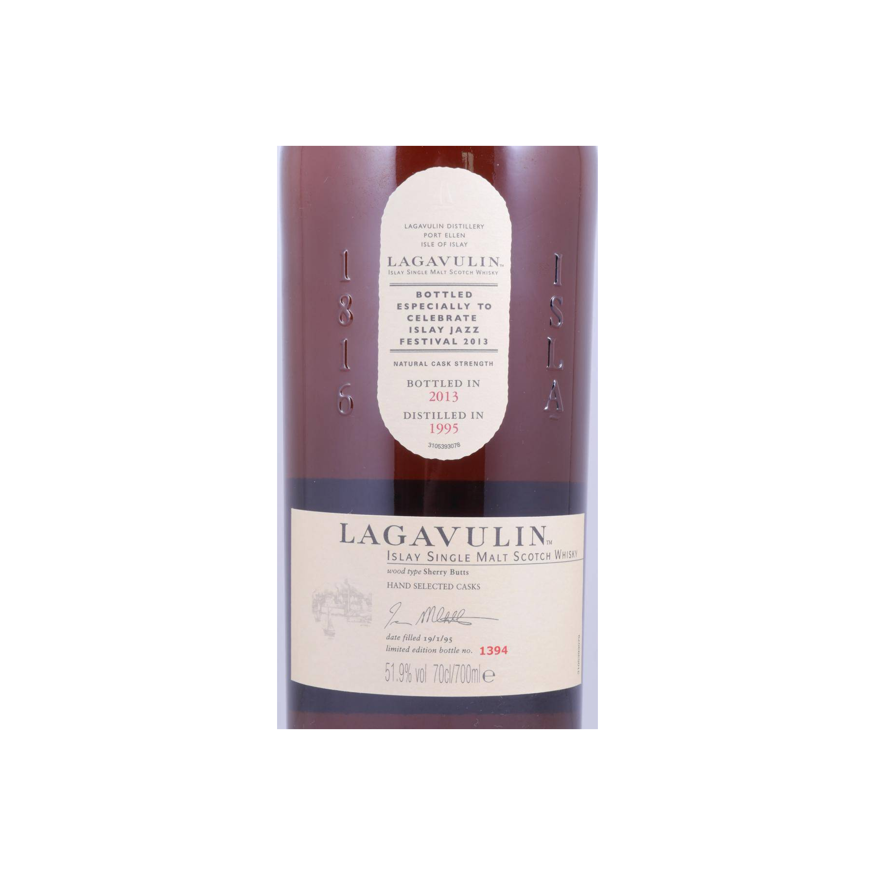 Lagavulin 1995 18 Years Single Malt Whisky 3