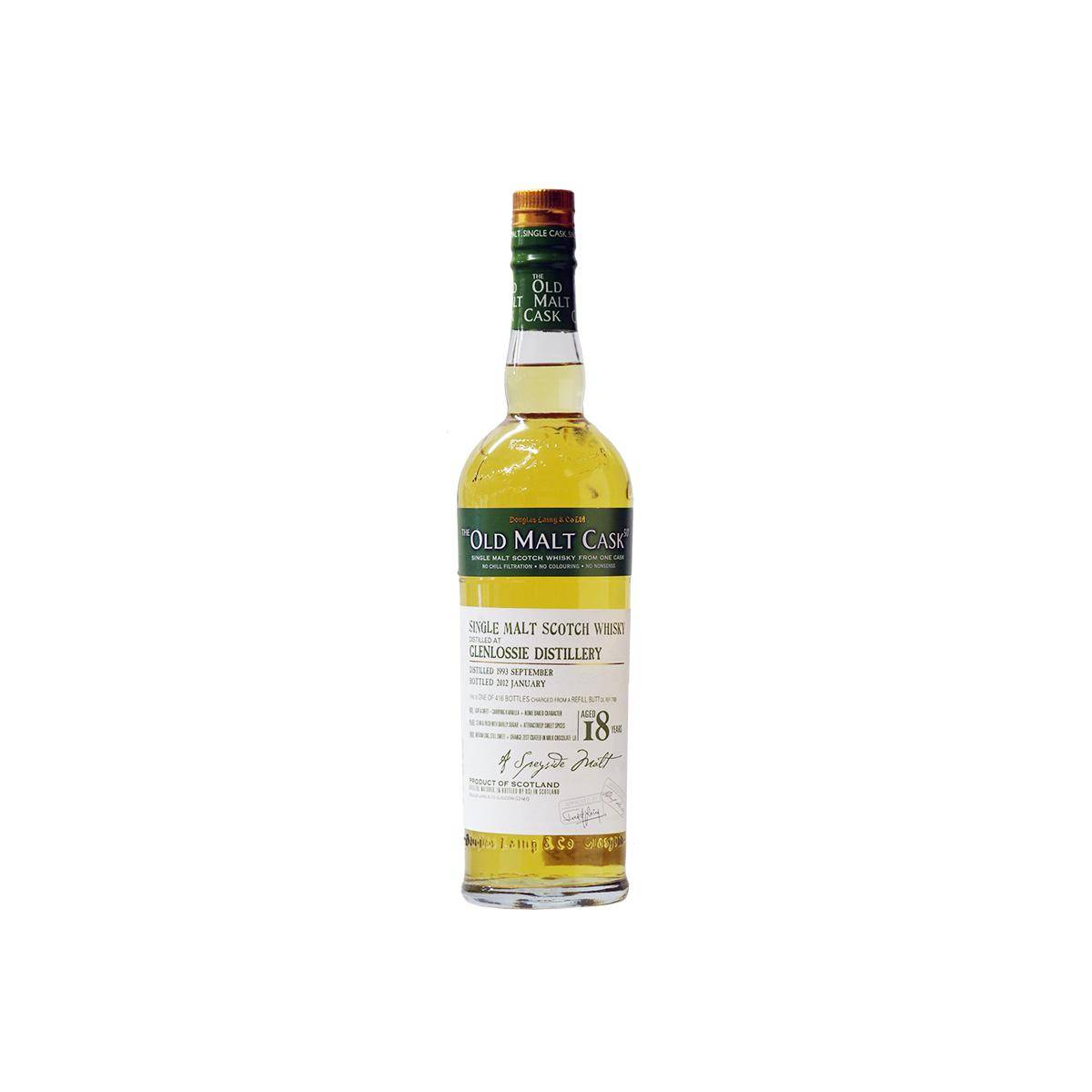 Glenlossie Old Malt Cask 1993 18 Years Single Malt Whisky