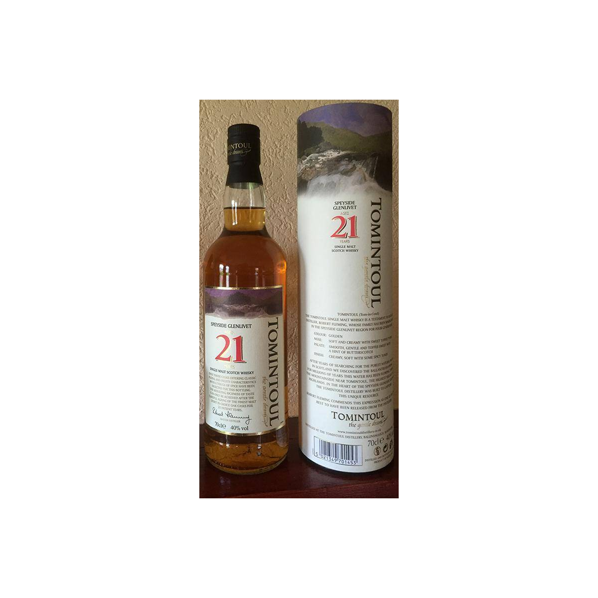 Tomintoul 21 Years Single Malt Whisky 2