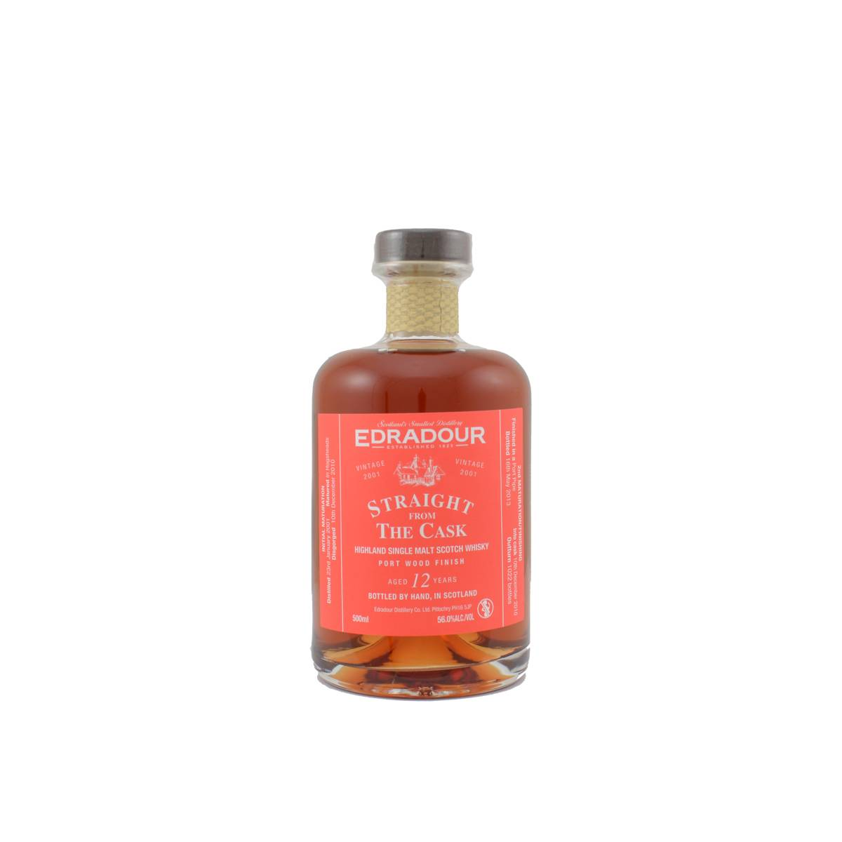 Edradour 2001 12 Years Single Malt Whisky