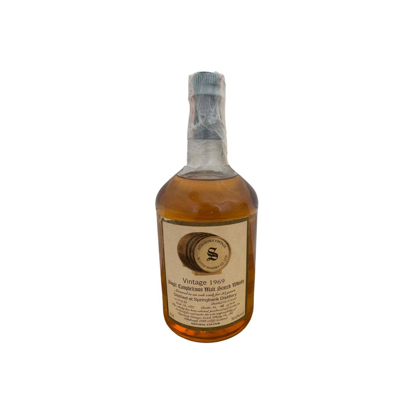 Springbank Vintage Collection - Dumpy 1969 30 Years Single Malt Whisky
