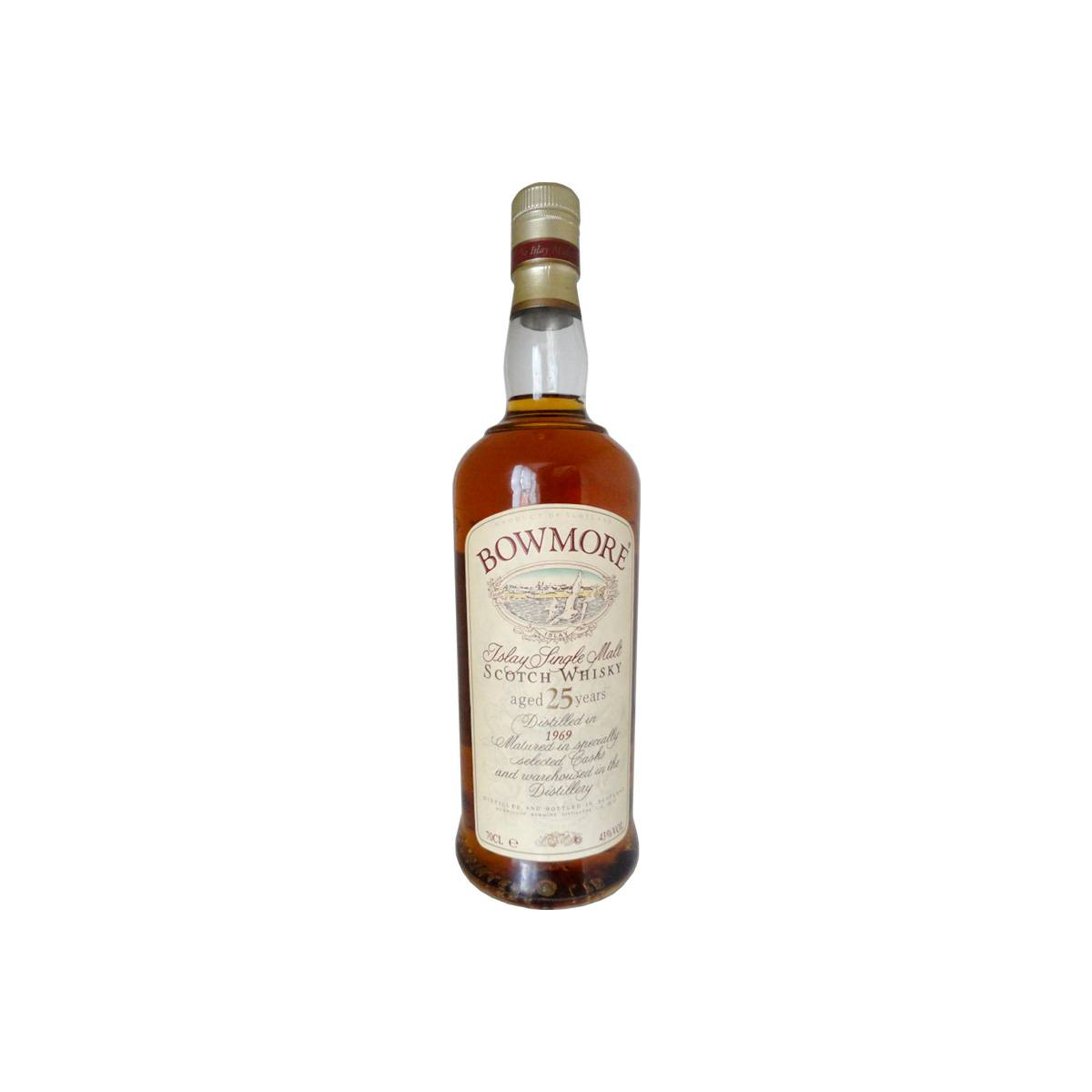 Bowmore 1969 25 Years Single Malt Whisky
