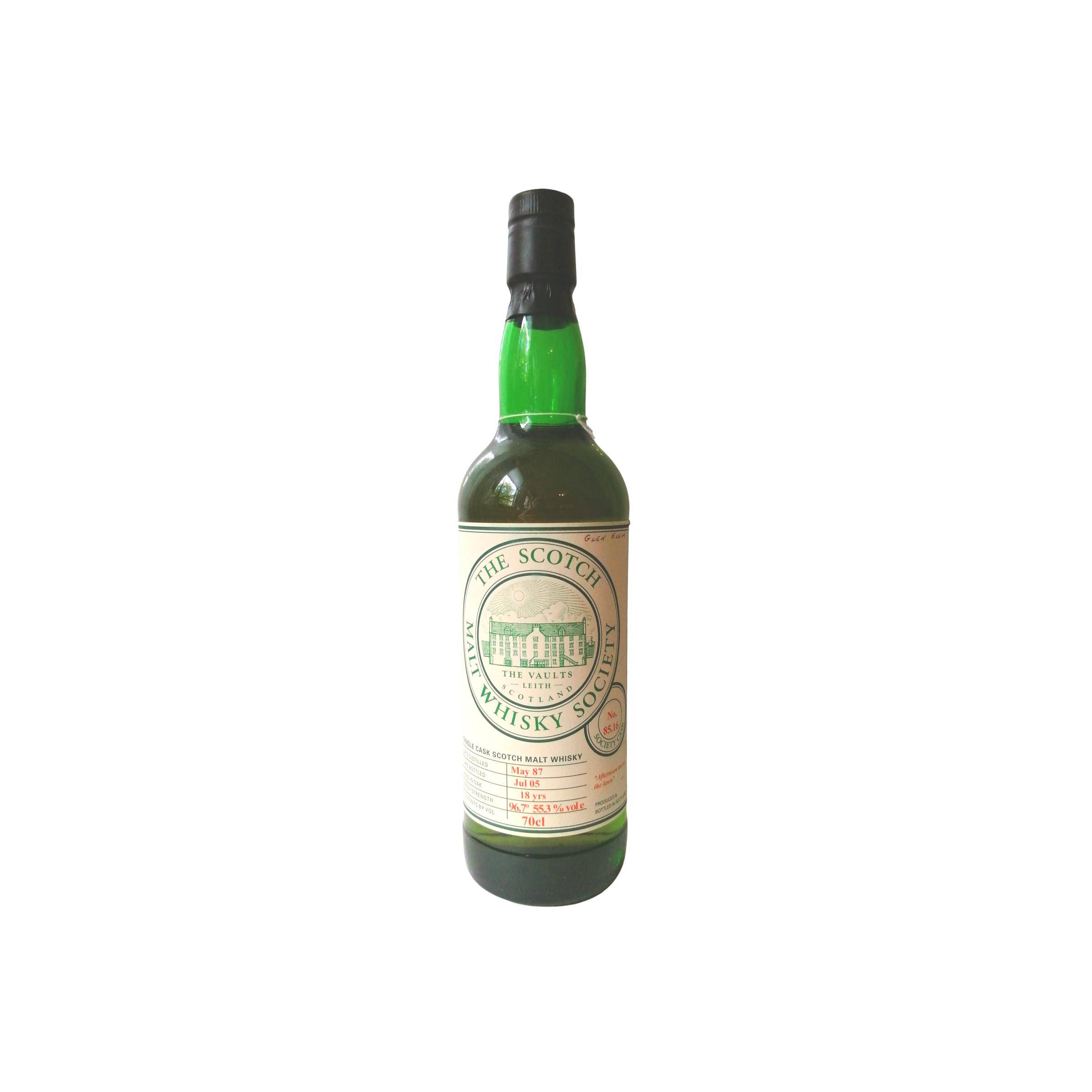 The Scotch Malt Whisky Society 1987 18 Years Single Malt Whisky