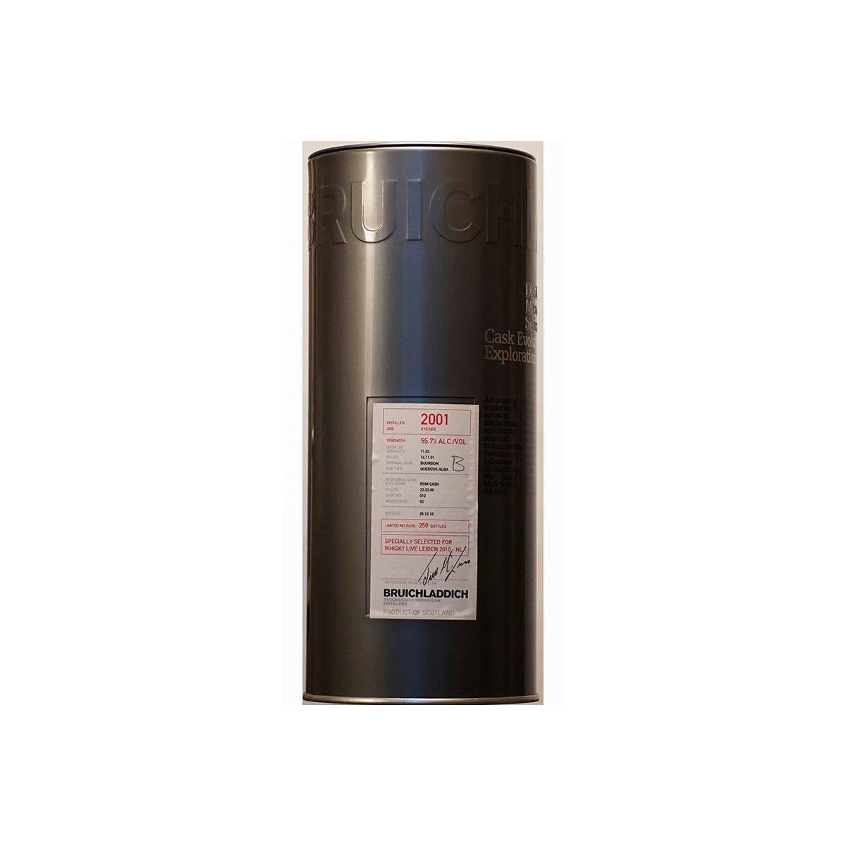 Bruichladdich 2001 8 Years Single Malt Whisky 2
