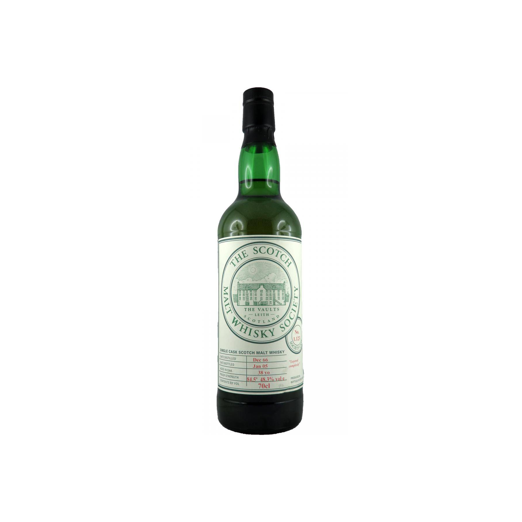 The Scotch Malt Whisky Society 1966 38 Years Single Malt Whisky