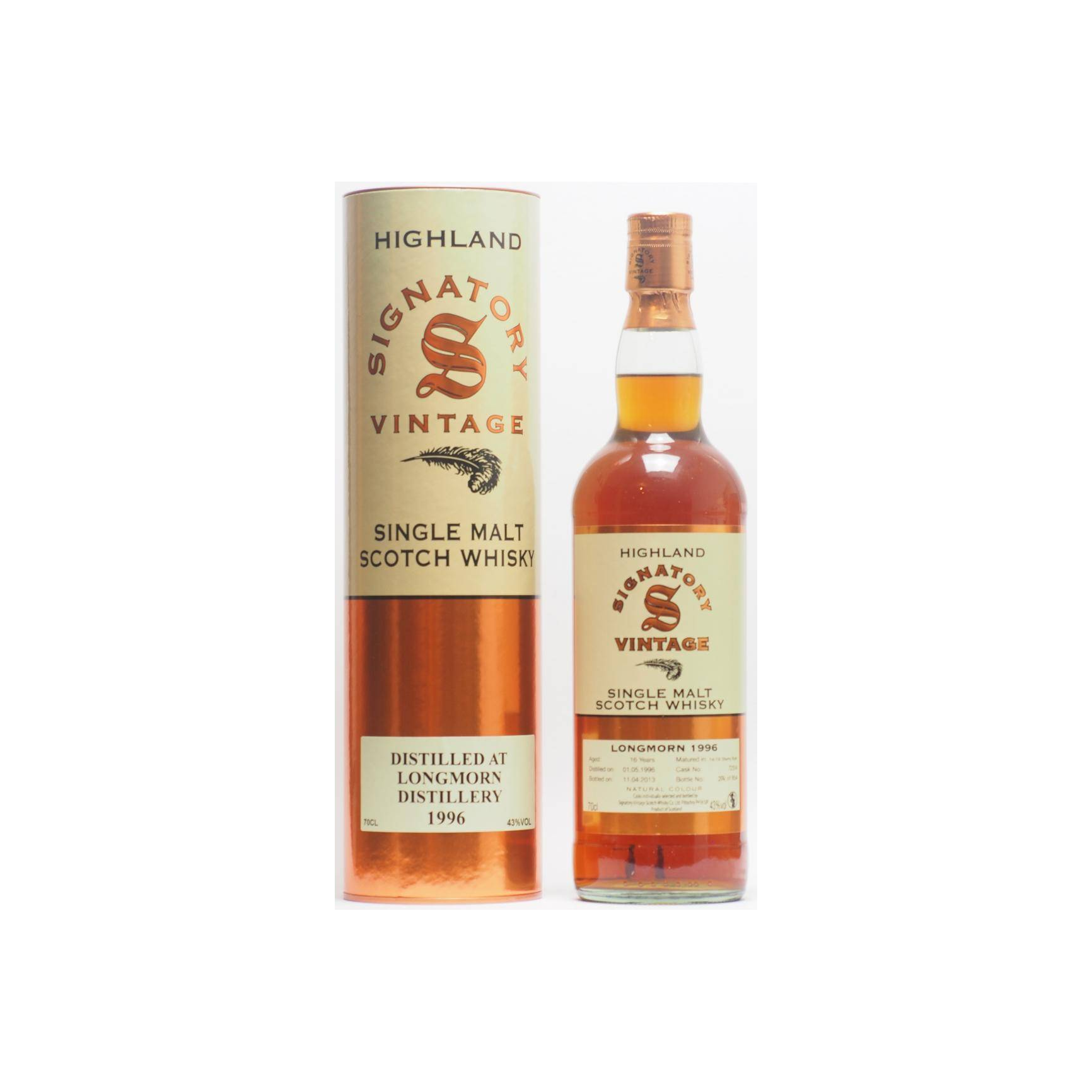 Longmorn Vintage Collection 1996 16 Years Single Malt Whisky 2