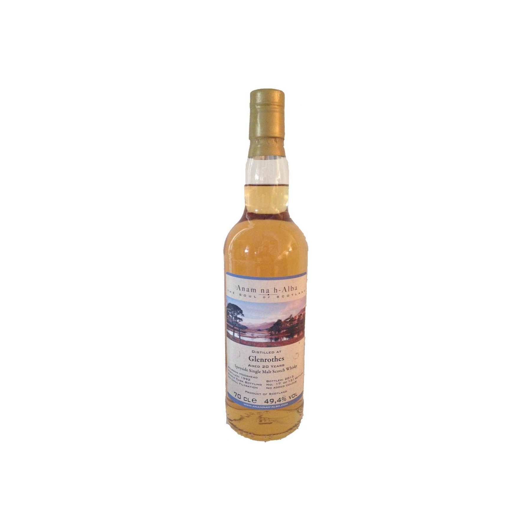 The Glenrothes 1992 20 Years Single Malt Whisky 2