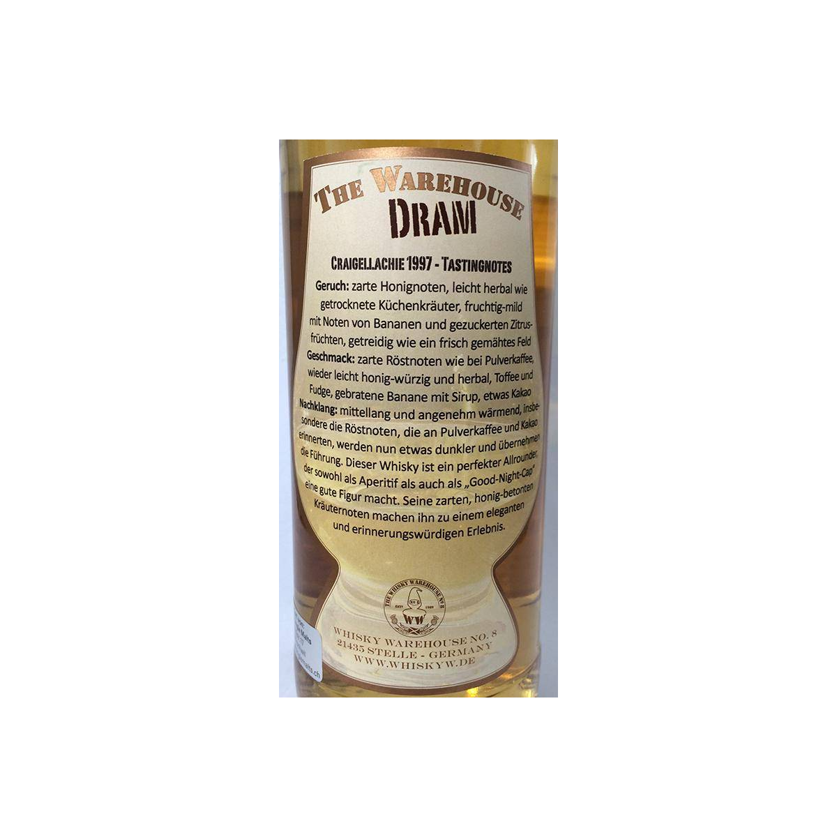 Craigellachie 1997 15 Years Single Malt Whisky 3