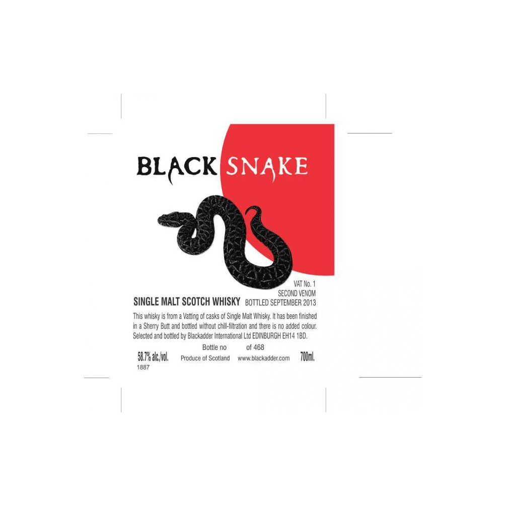 Blackadder Single Malt Whisky 2