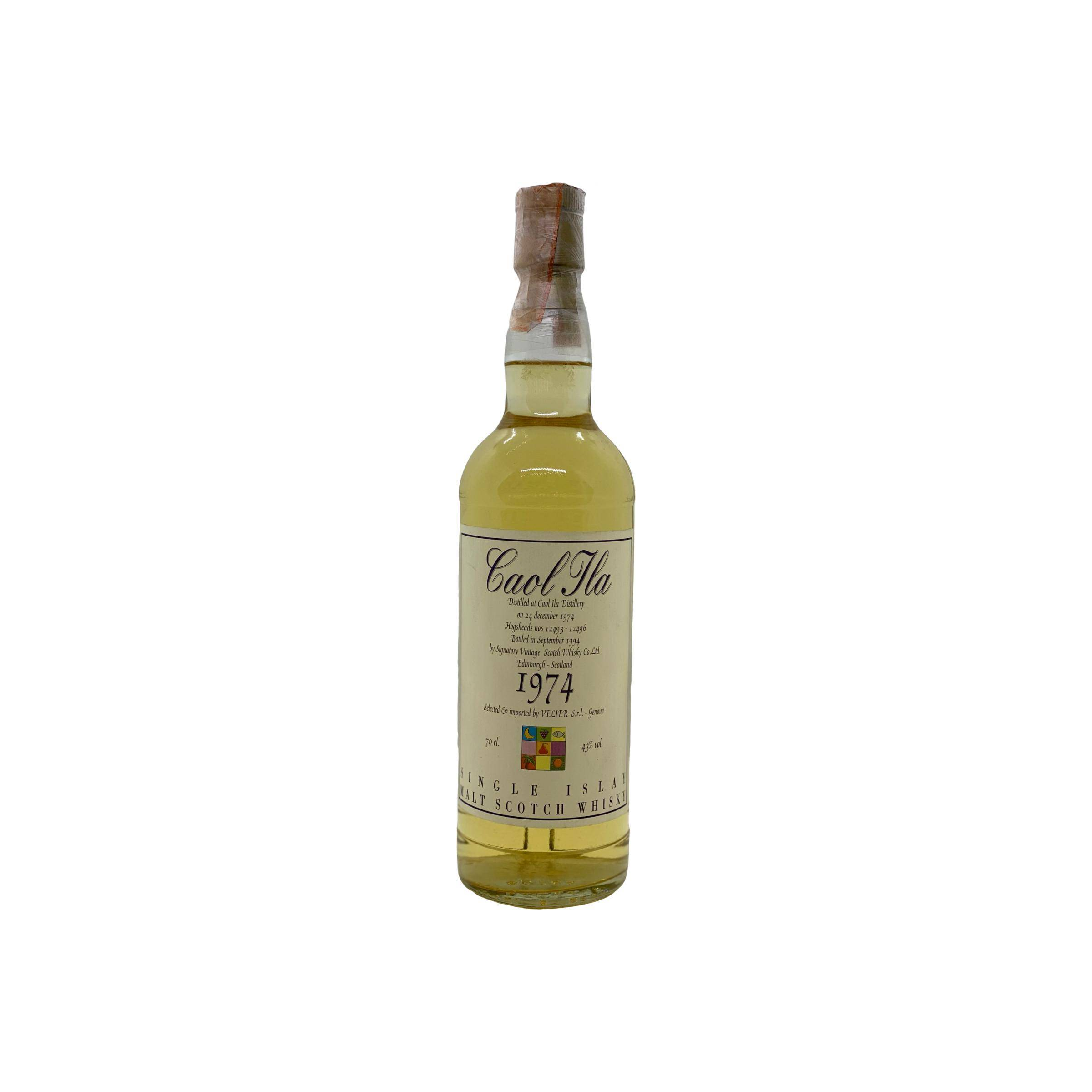 Caol Ila 1974 19 Years Single Malt Whisky