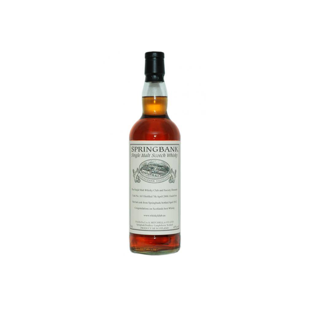Springbank Private Bottling 2000 12 Years Single Malt Whisky
