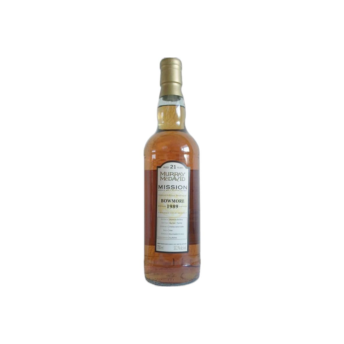 Bowmore 1989 21 Years Single Malt Whisky