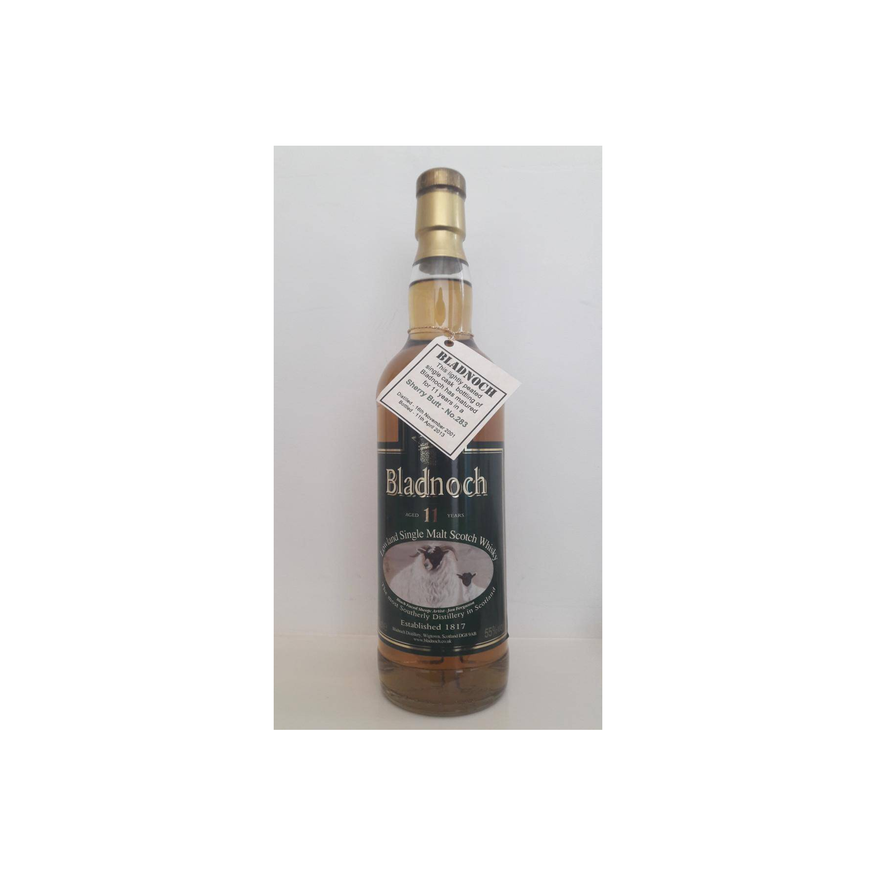 Bladnoch 2001 11 Years Single Malt Whisky 3