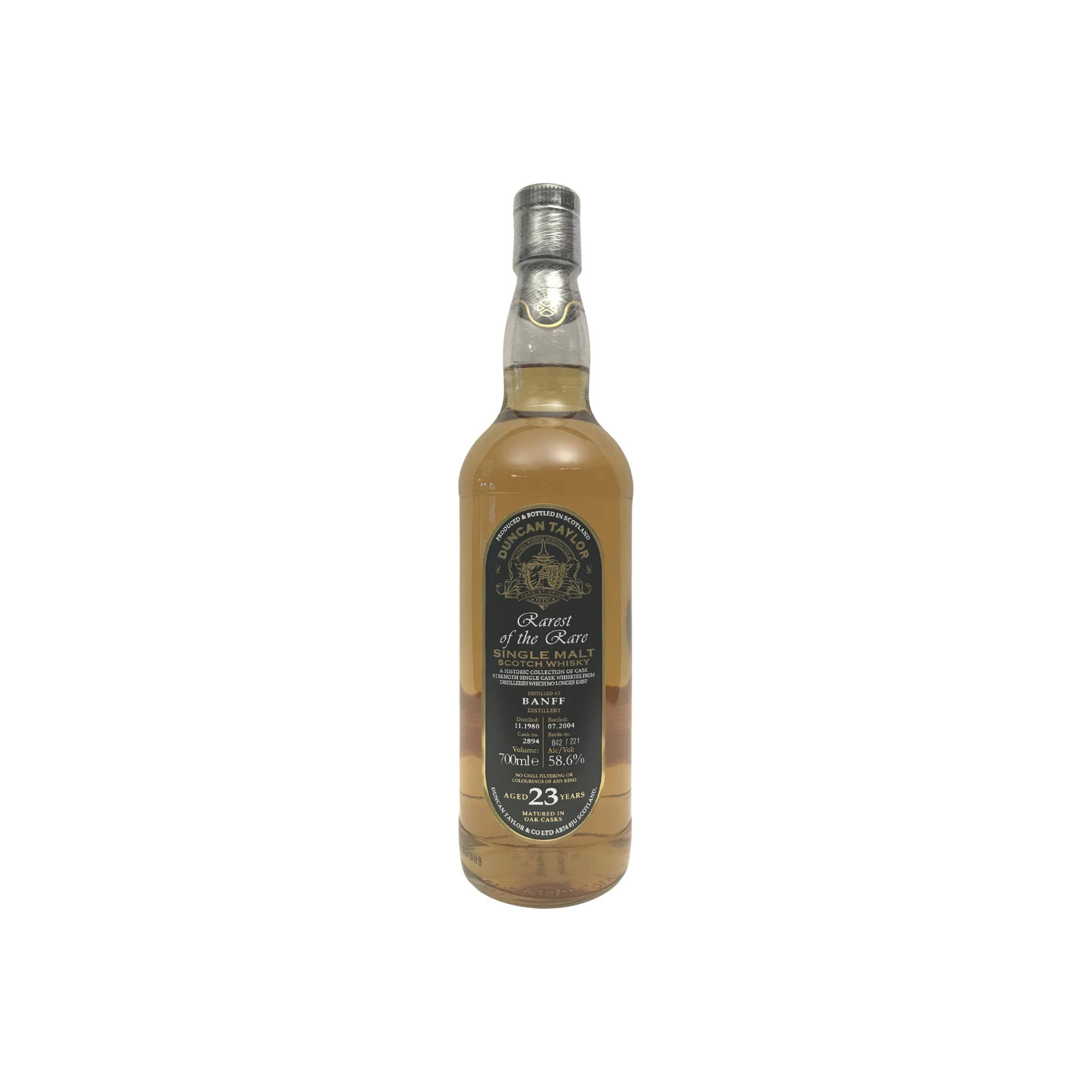 Banff 1980 23 Years Single Malt Whisky