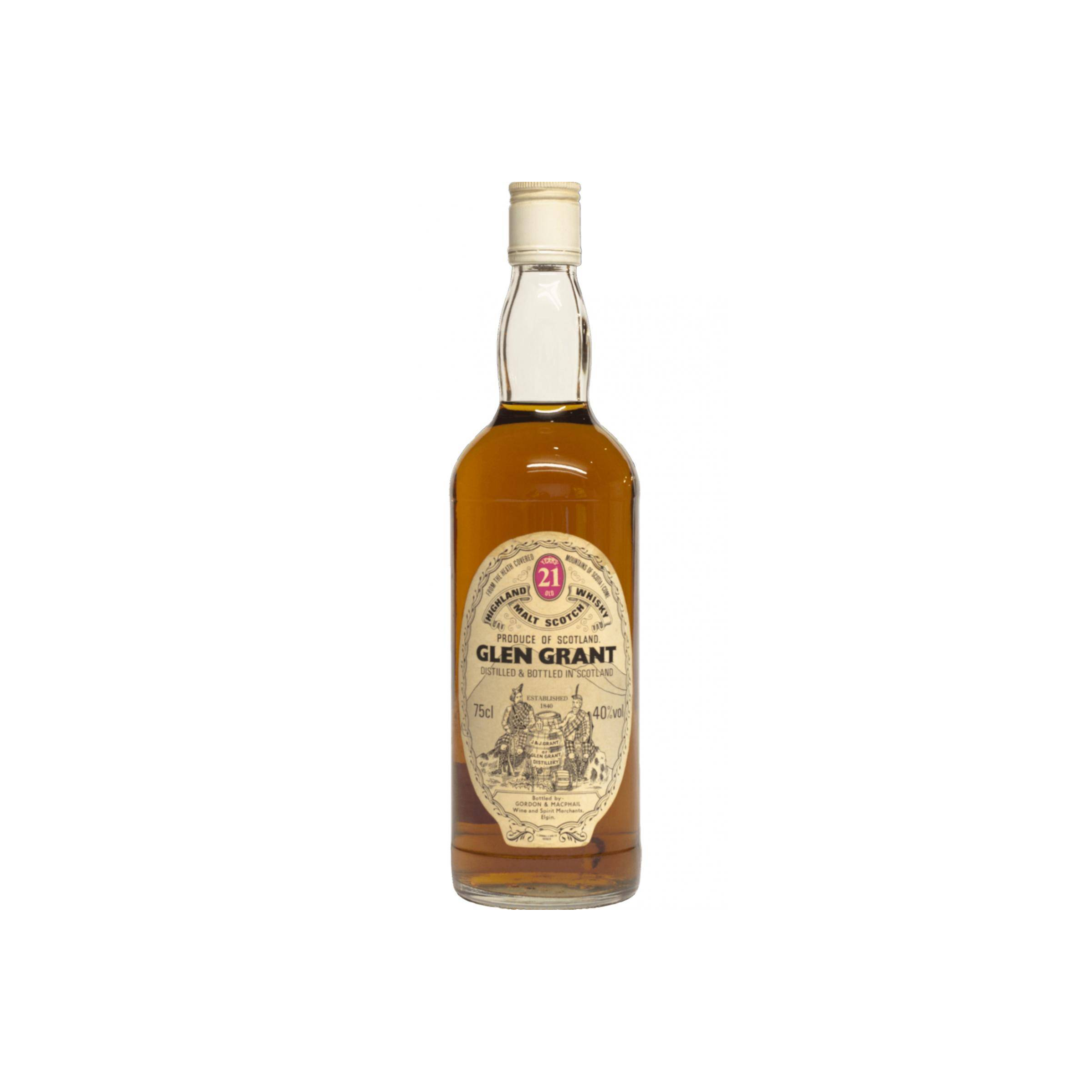 Glen Grant Licensed Bottling 21 Years Single Malt Whisky