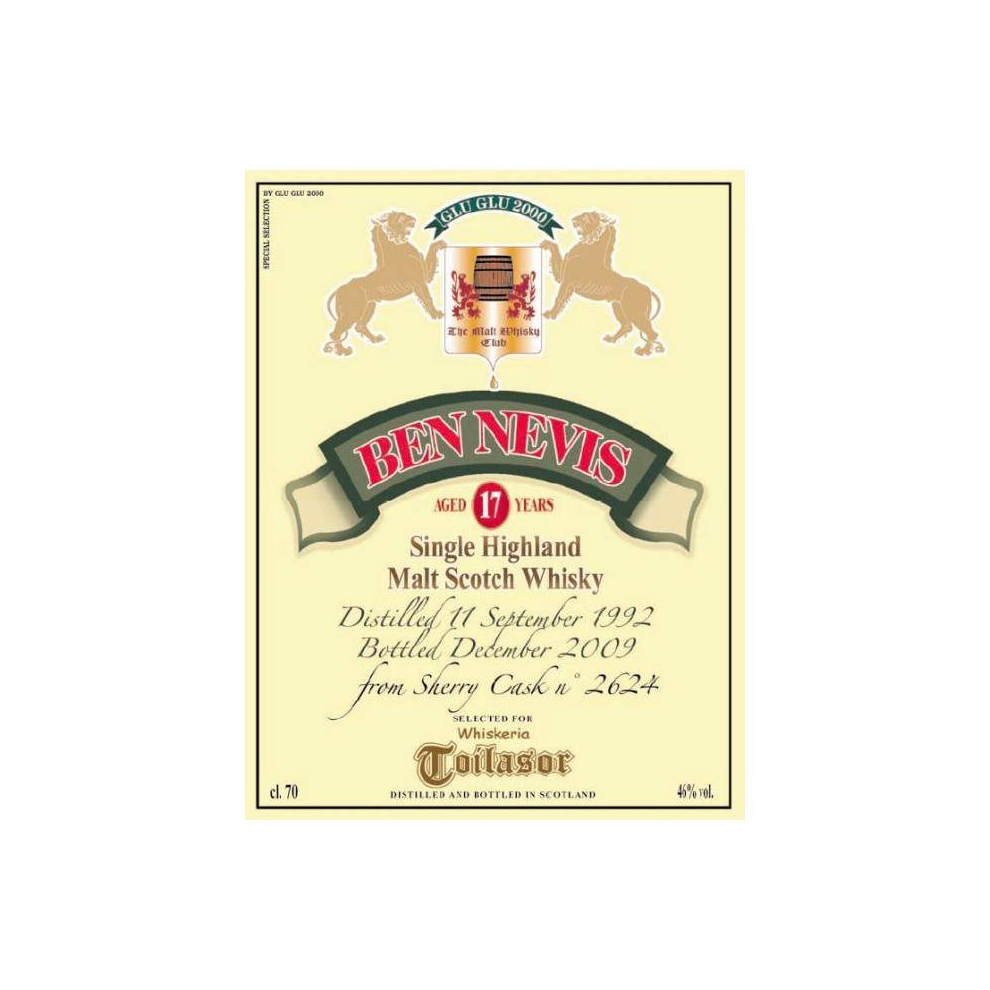 Ben Nevis 1992 17 Years Single Malt Whisky 2