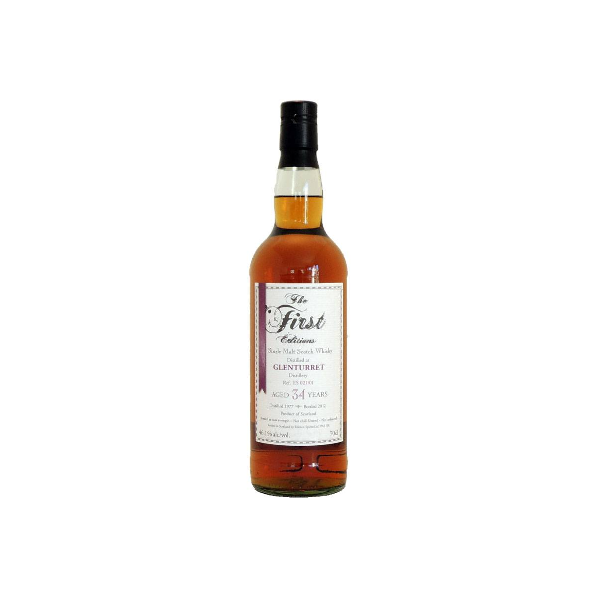 The Glenturret The First Editions 1977 34 Years Single Malt Whisky