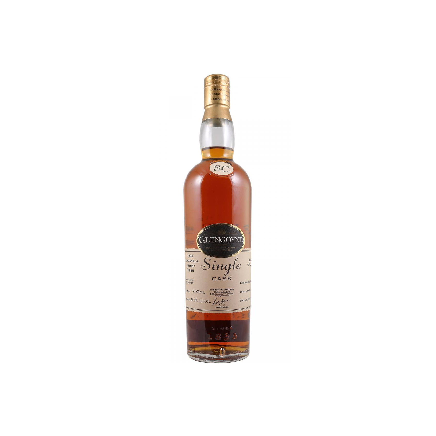 Glengoyne Single Cask 1994 13 Years Single Malt Whisky