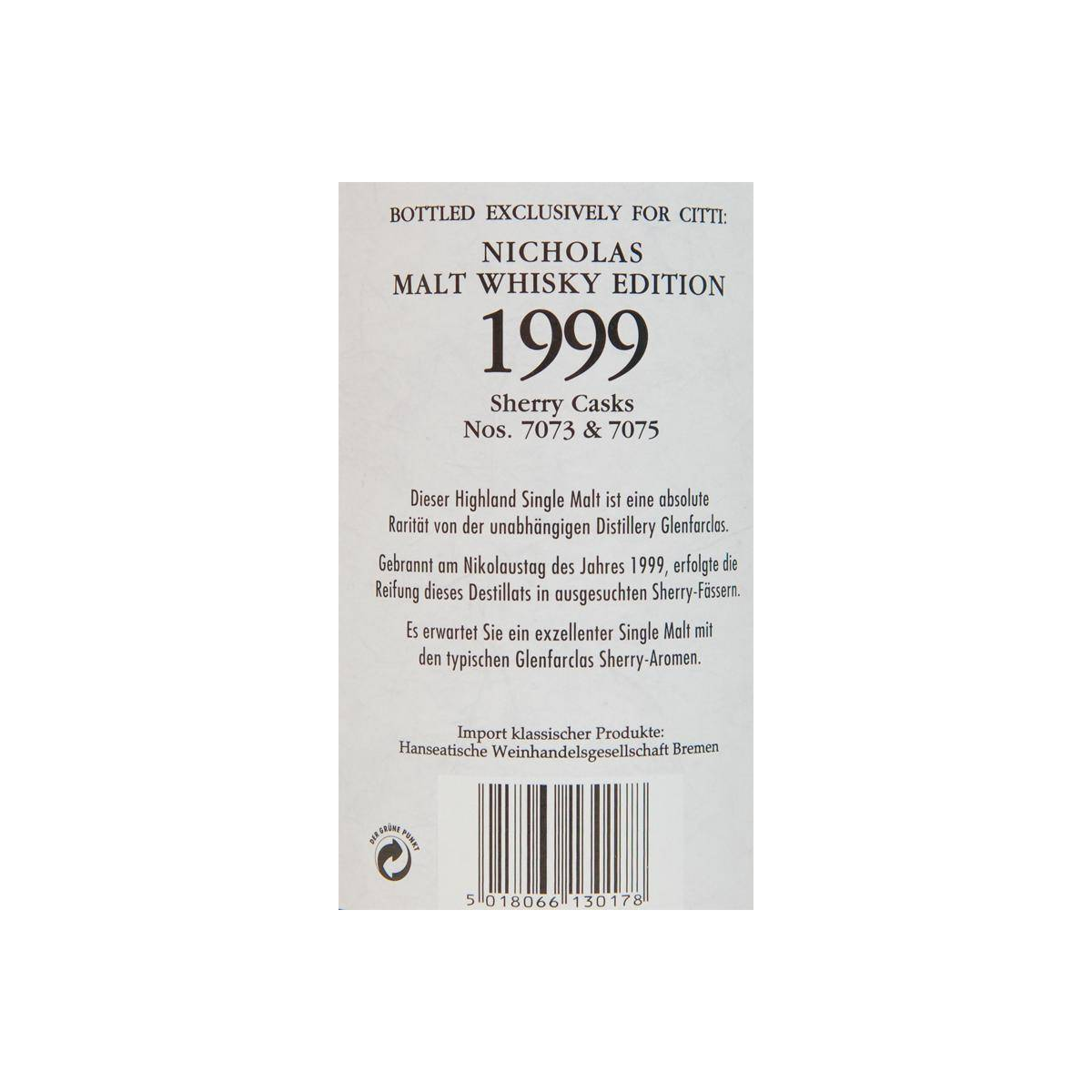 Glenfarclas 1999 13 Years Single Malt Whisky 3