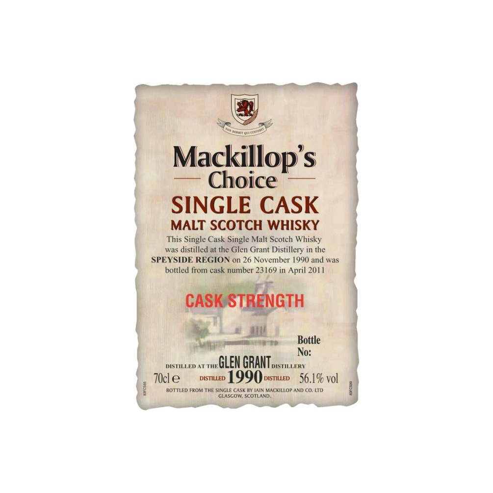Glen Grant Single Cask 1990 20 Years Single Malt Whisky 3