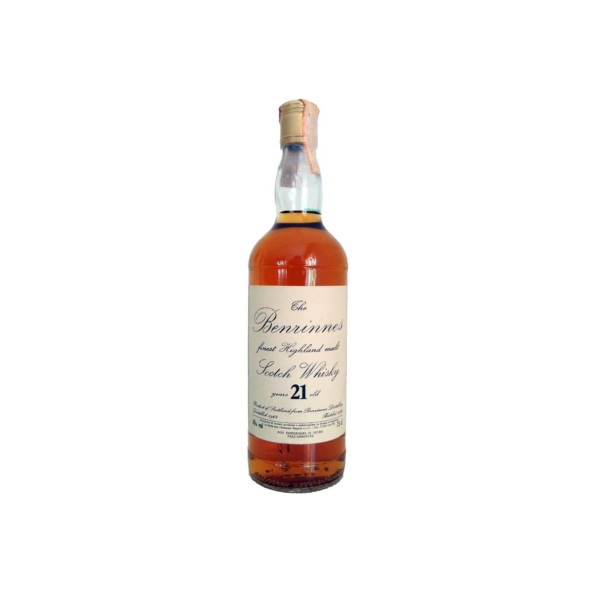 Benrinnes 1968 21 Years Single Malt Whisky