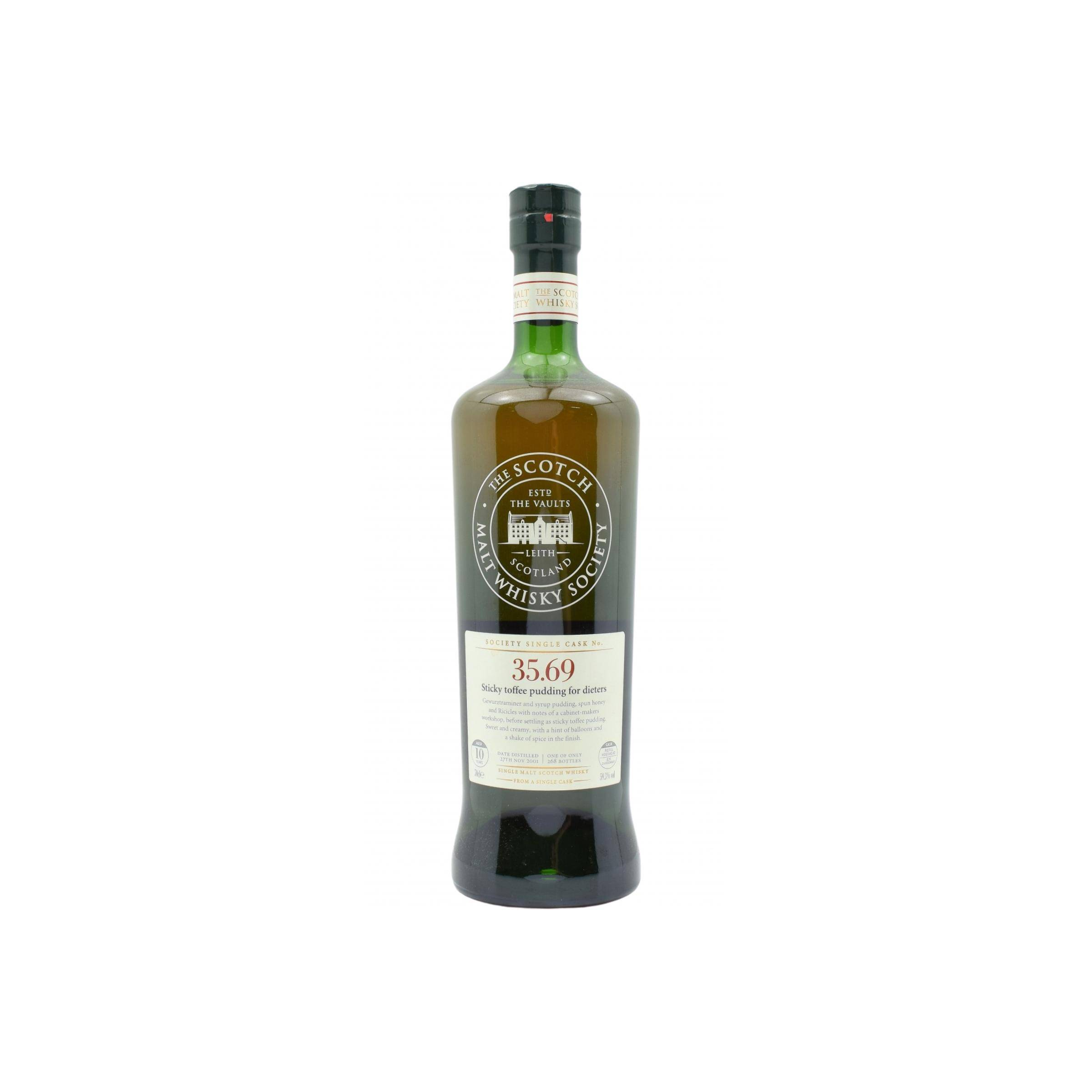 The Scotch Malt Whisky Society 2001 10 Years Single Malt Whisky