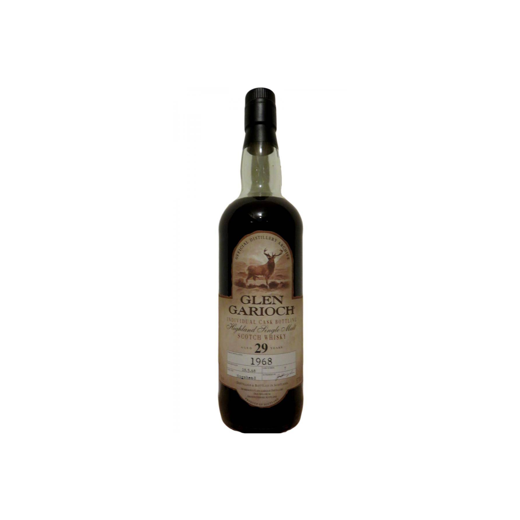 Glen Garioch Individual Cask Bottling 1968 29 Years Single Malt Whisky