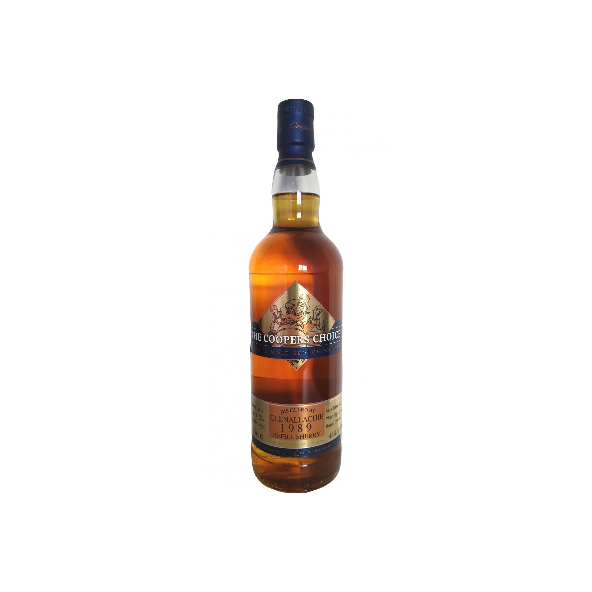 The GlenAllachie The Cooper's Choice 1989 23 Years Single Malt Whisky