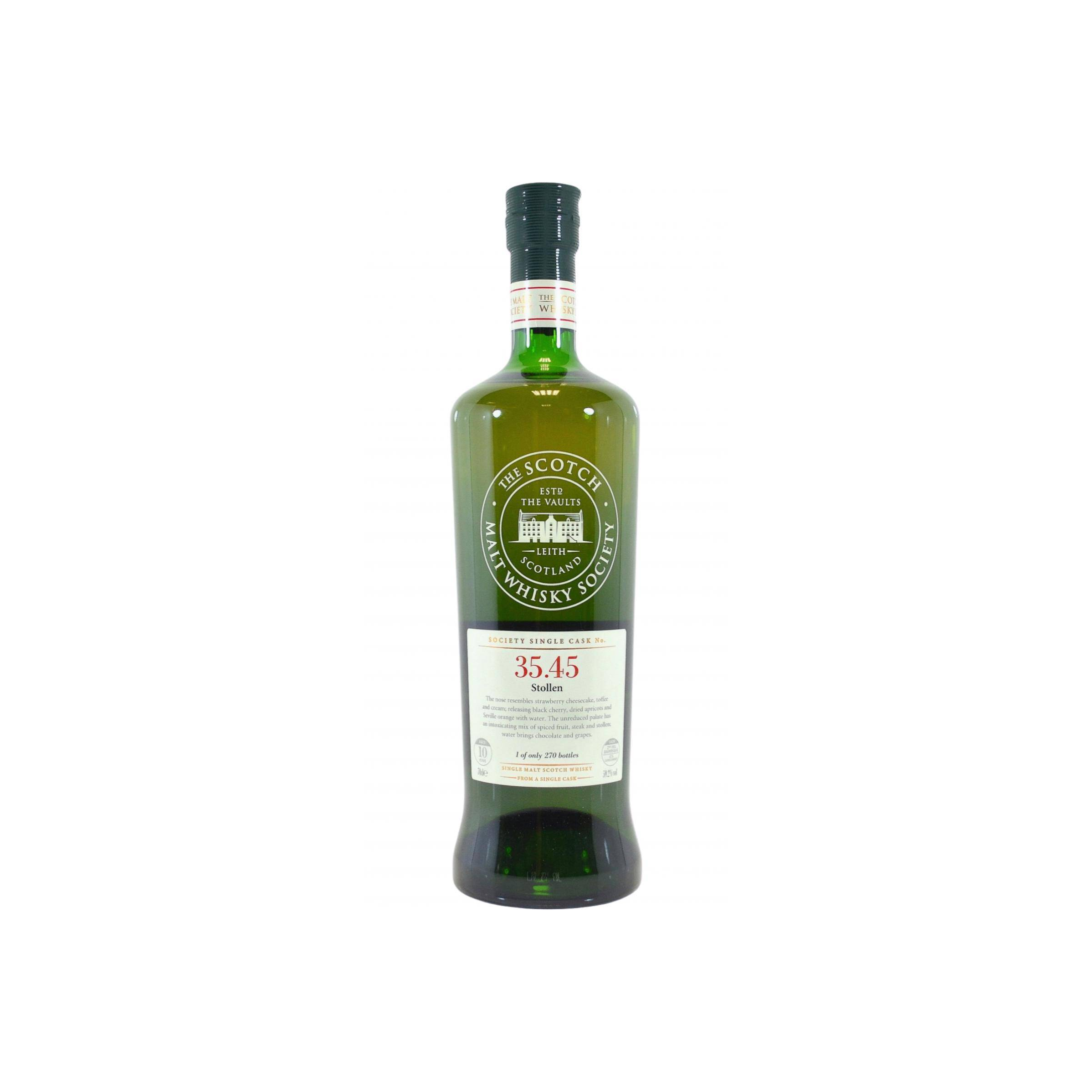 The Scotch Malt Whisky Society 2000 10 Years Single Malt Whisky