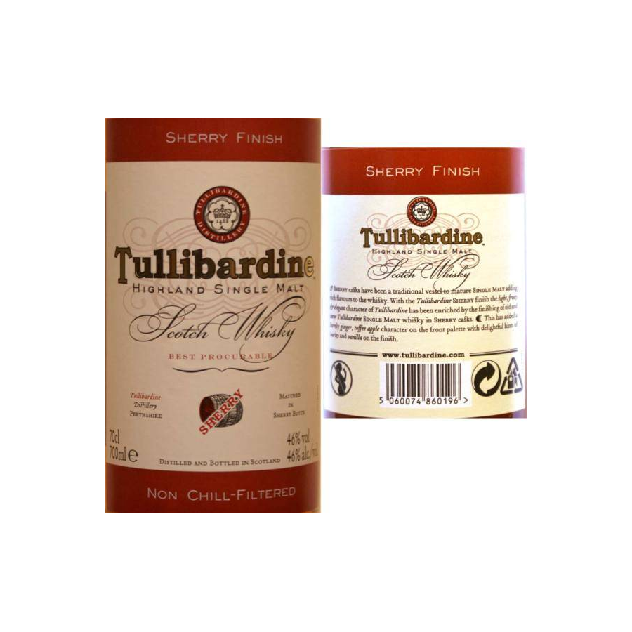 Tullibardine Single Malt Whisky 2