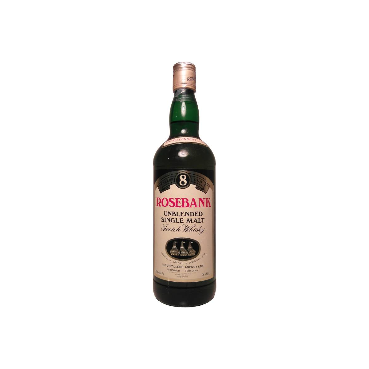 Rosebank 8 Years Single Malt Whisky