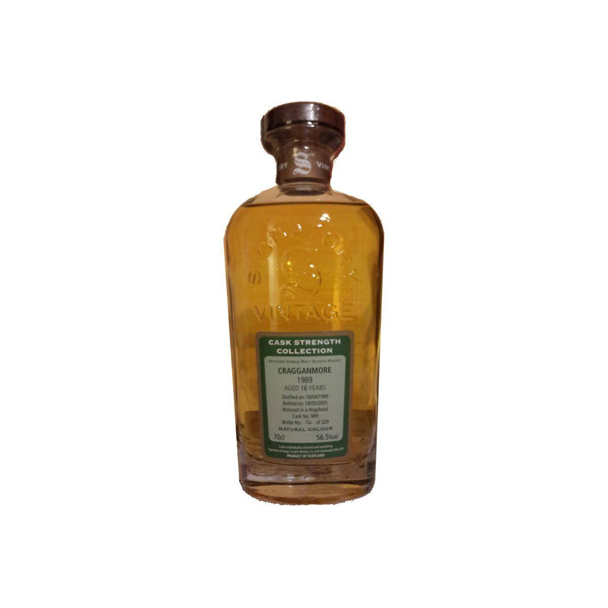 Cragganmore Cask Strength Collection 1989 16 Years Single Malt Whisky