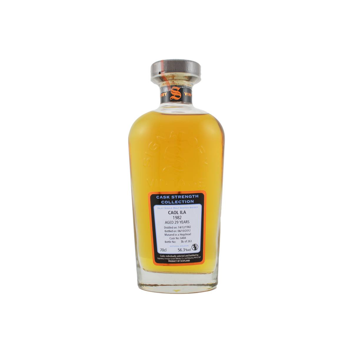 Caol Ila Cask Strength Collection 1982 29 Years Single Malt Whisky