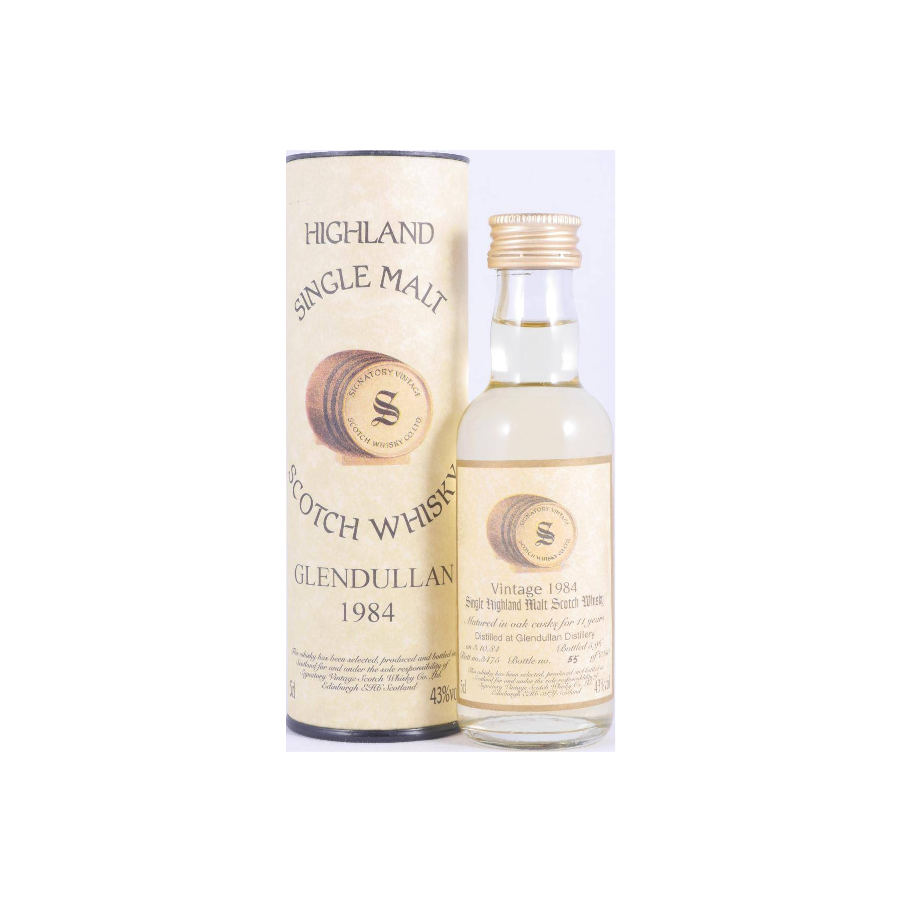 Glendullan Vintage Collection 1984 11 Years Single Malt Whisky 2