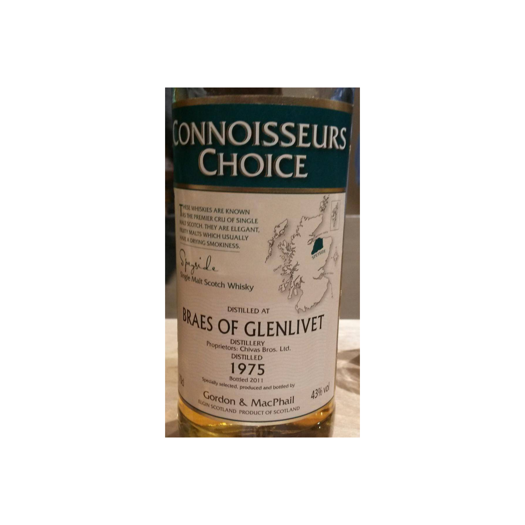 Gordon & MacPhail Connoisseurs Choice 1975 36 Years Single Malt Whisky