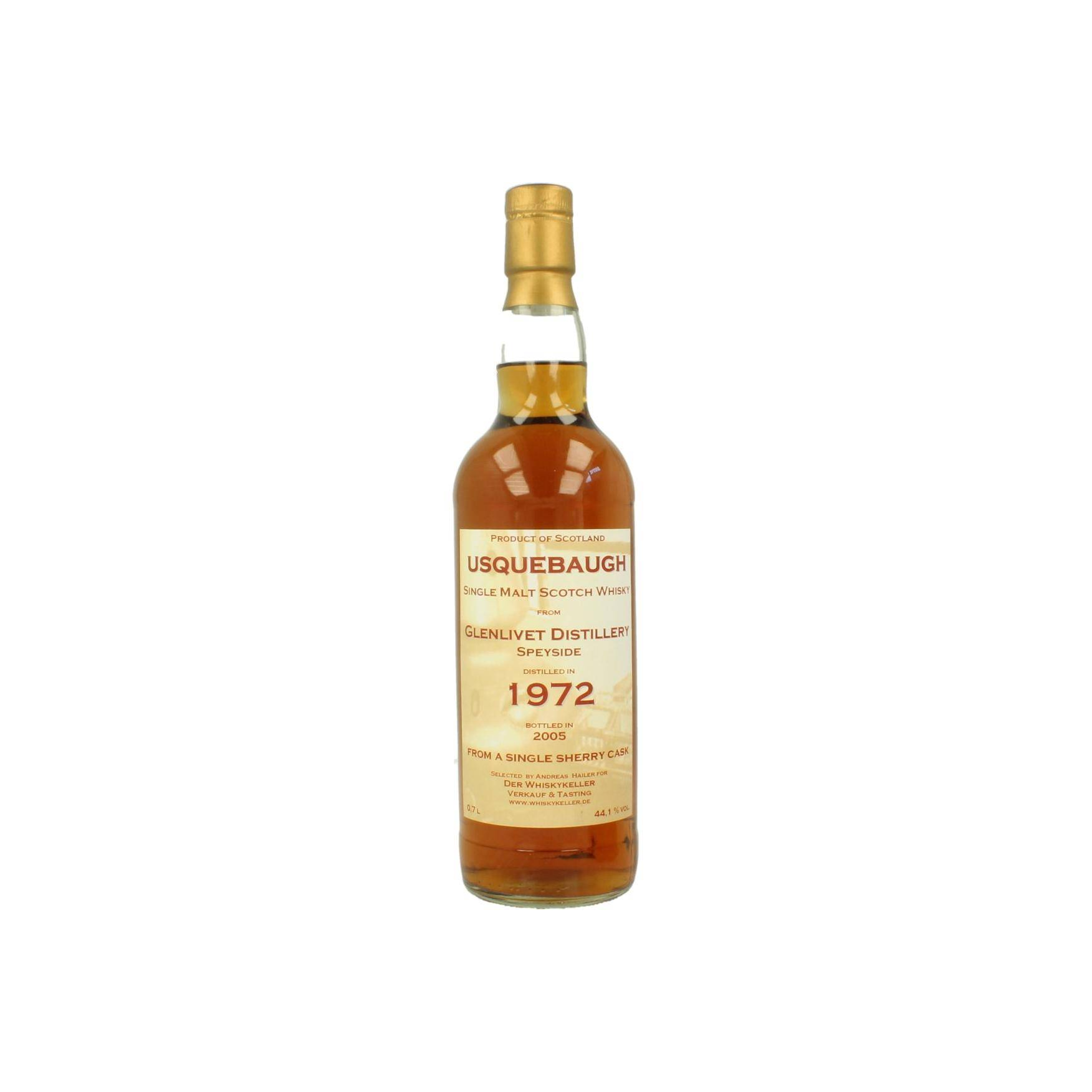 The Glenlivet 1972 33 Years Single Malt Whisky