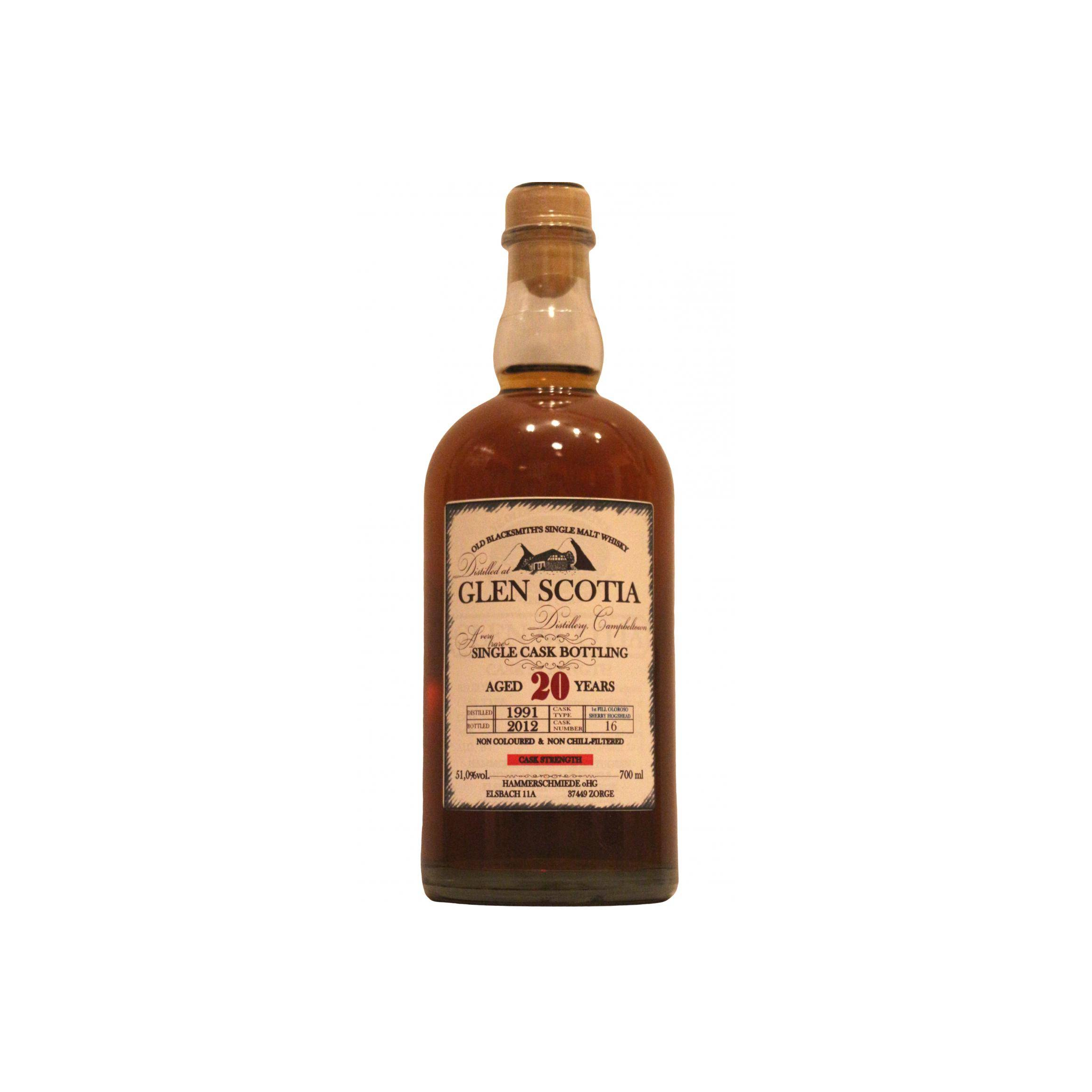 Glen Scotia 20 Years Single Malt Whisky